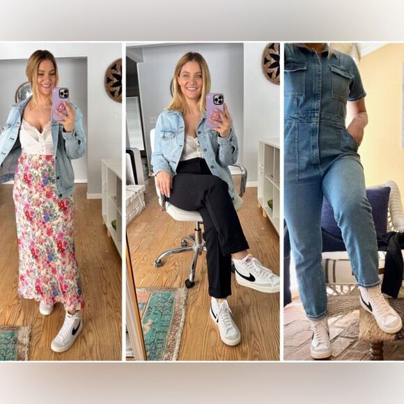 NIKE BLAZER MID '77 CASUAL SHOES SNEAKERS - Picture 14 of 14